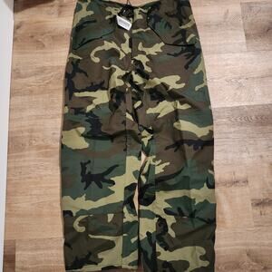 ECWCS Extended Cold Weather Woodland Camouflage Trousers Pants Gortex Med Reg